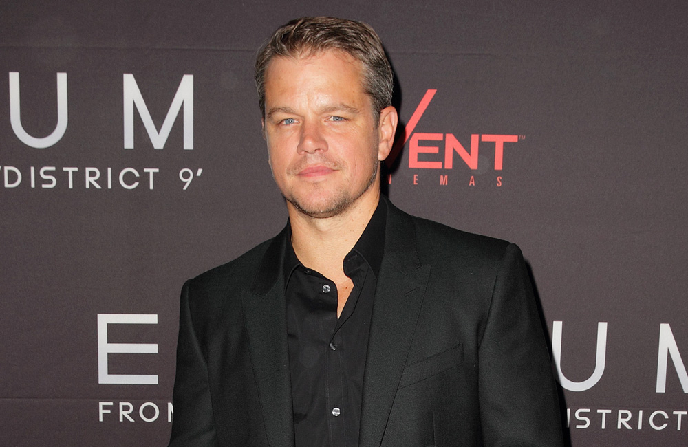 Matt Damon. Matt Damon.