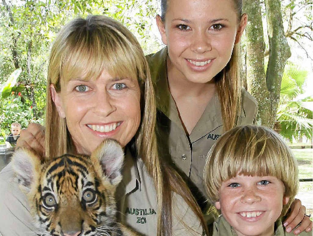 SO BLESSED: Despite the loss of their husband/father Steve Irwin, Terri, Bindi and Robert love every day of their lives at the zoo. SO BLESSED: Despite the loss of their husband/father Steve Irwin, Terri, Bindi and Robert love every day of their lives at the zoo.