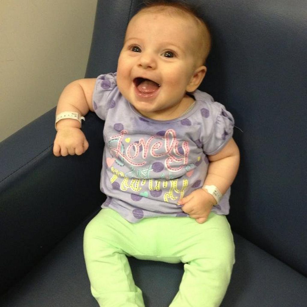Emily Grace is doing really well after two rounds of surgery on her heart. Emily Grace is doing really well after two rounds of surgery on her heart.