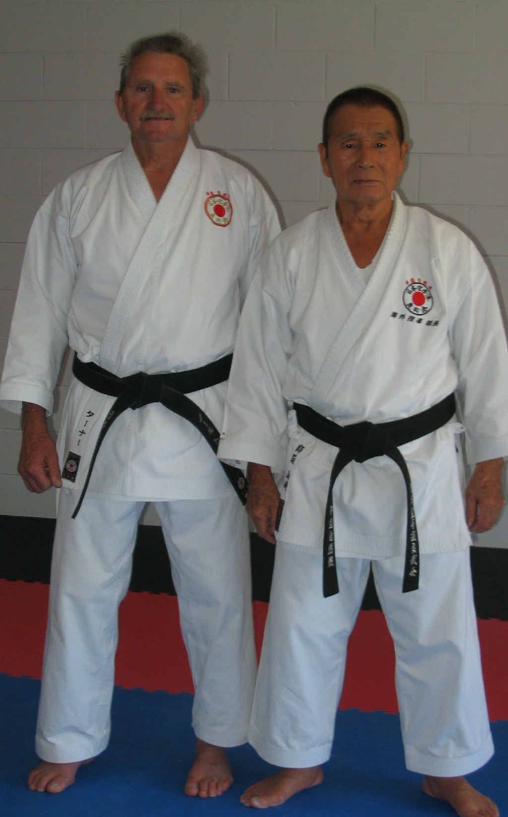 SKILLED: Sensei Noel Turner (left) and Sensei Kiyoshi Yamazaki. SKILLED: Sensei Noel Turner (left) and Sensei Kiyoshi Yamazaki.