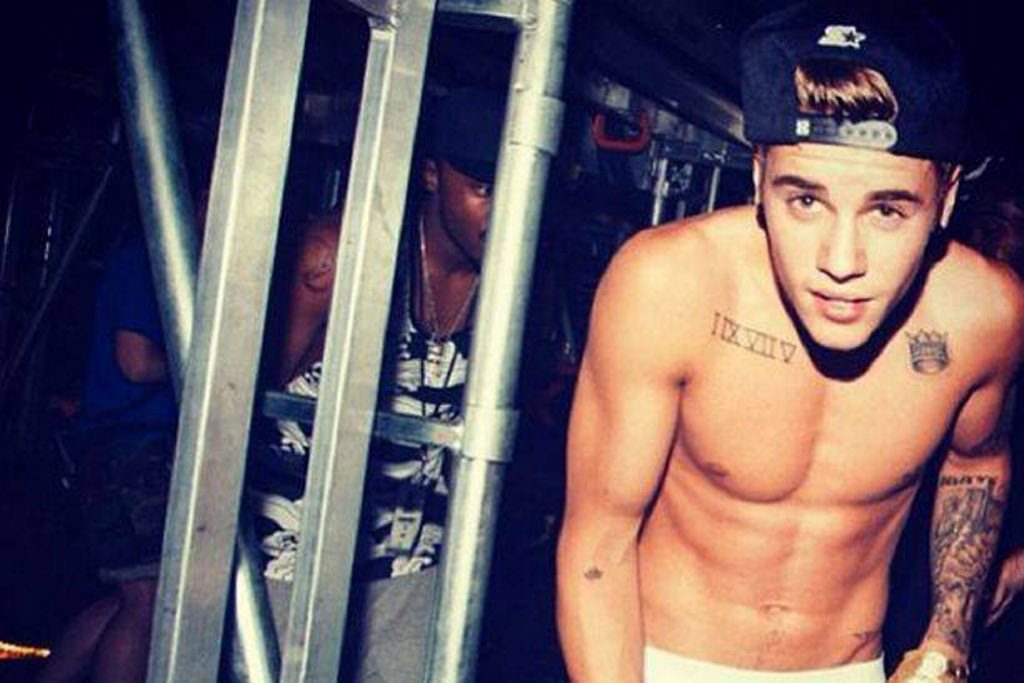 Justin Bieber at SinCity. Pic: SinCity Facebook page. Justin Bieber at SinCity. Pic: SinCity Facebook page.
