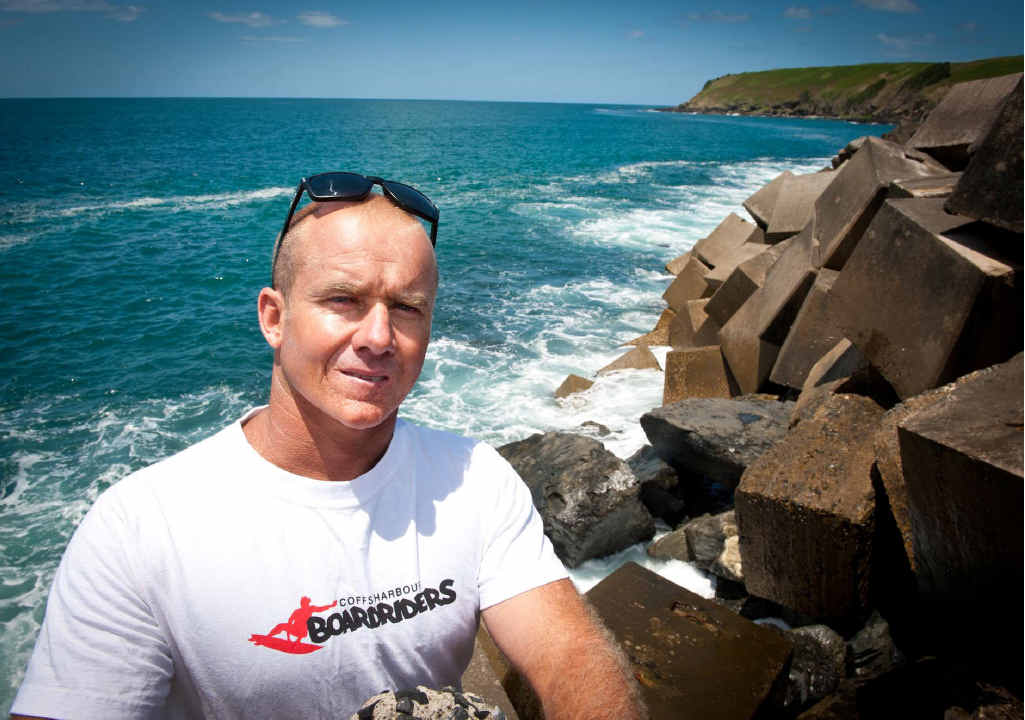 REEF BREAK: Surf school operator Lee Winkler says an artificial reef would bring tourism benefits to Coffs Harbour. REEF BREAK: Surf school operator Lee Winkler says an artificial reef would bring tourism benefits to Coffs Harbour.