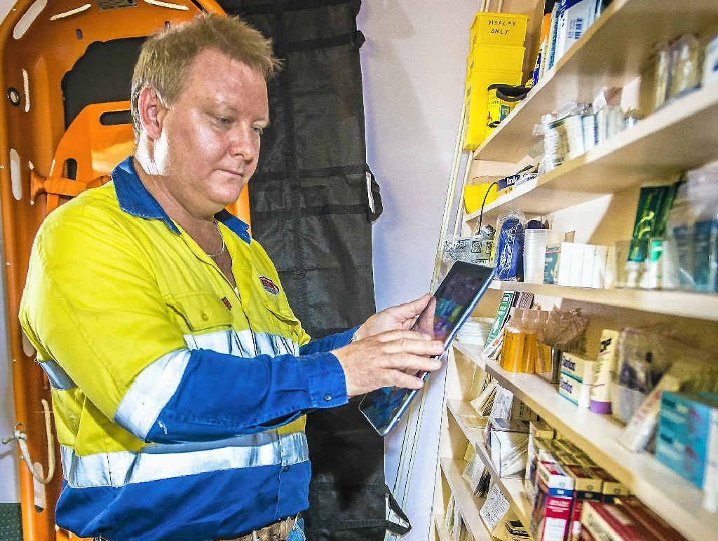Essential Health and Safety Group owner Brad Smith was encouraged to look for improvements. Essential Health and Safety Group owner Brad Smith was encouraged to look for improvements.