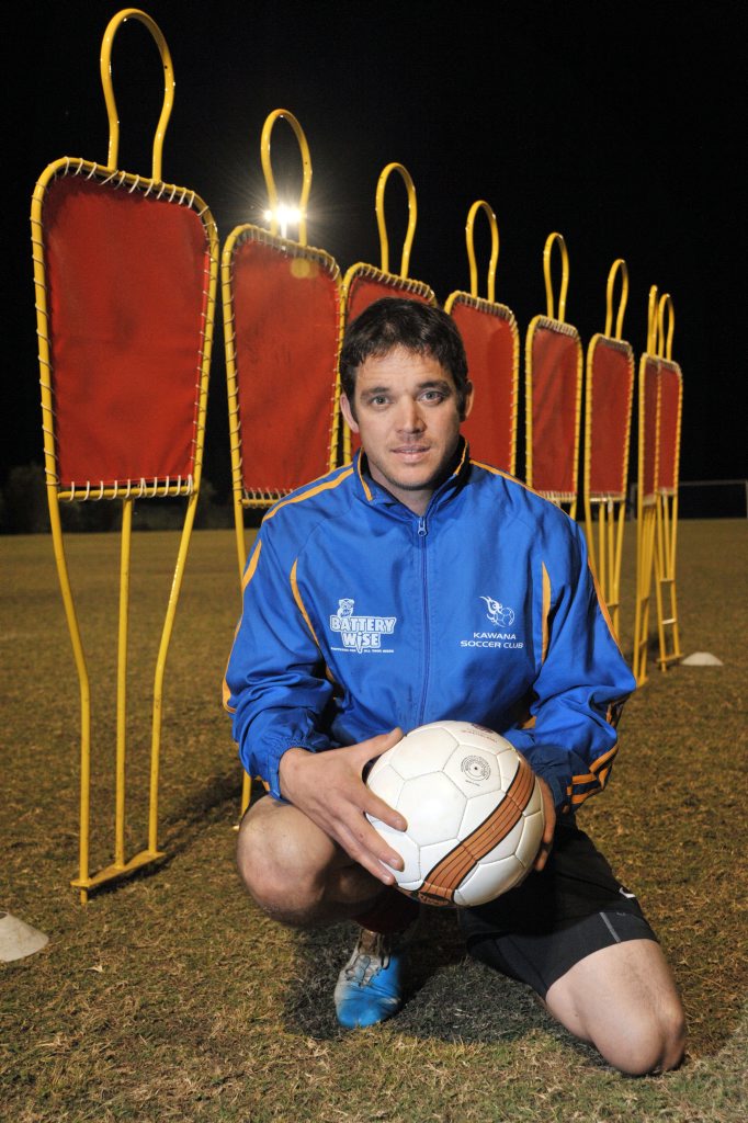 STYLEMASTER: Kawana's Dave Styles is set for this weekend's local soccer grand final against Maroochydore. Photo: Brett Wortman / Sunshine Coast Daily STYLEMASTER: Kawana's Dave Styles is set for this weekend's local soccer grand final against Maroochydore. Photo: Brett Wortman / Sunshine Coast Daily