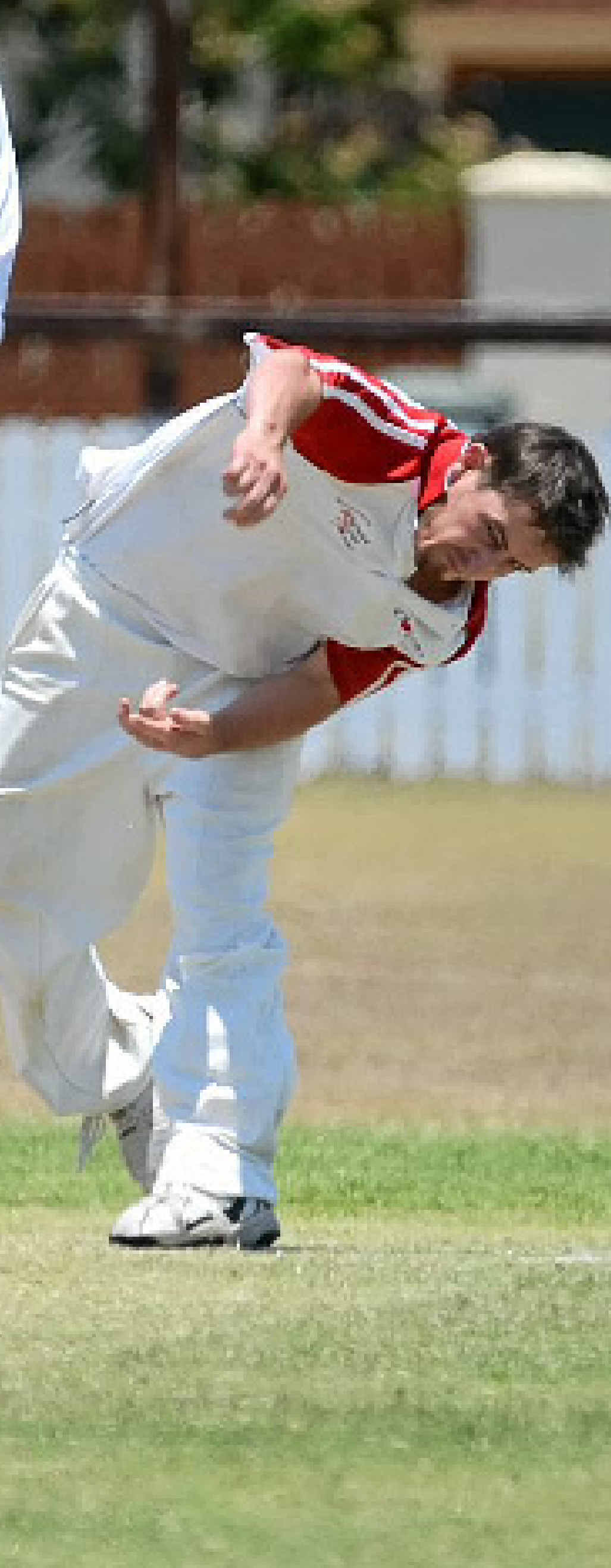 BOWLING: Shaun O’Leary bowls for Warwick Hotel Colts at Slade Park.