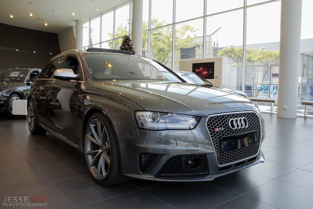 The Audi RS4 Avant. The Audi RS4 Avant.