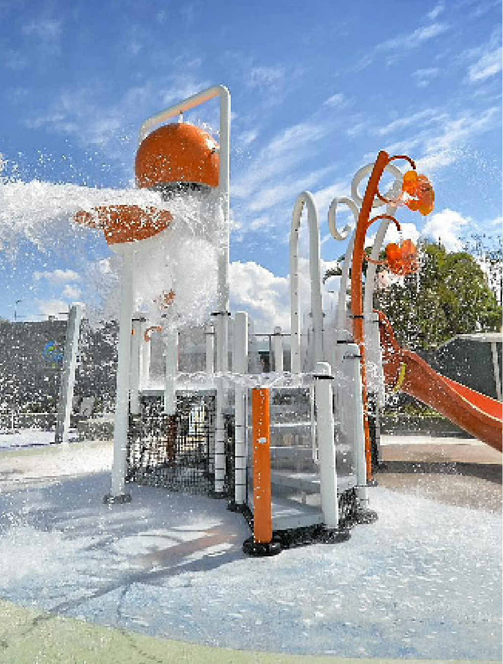 Splash Zone reopens pools after storm damage shut park Observer