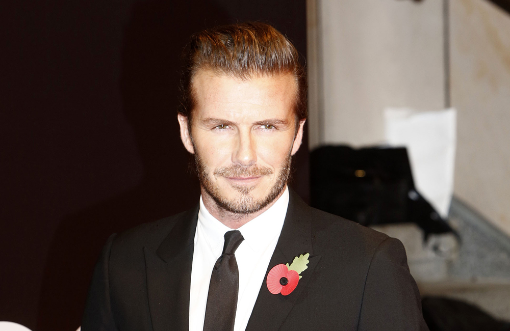 David Beckham. David Beckham.