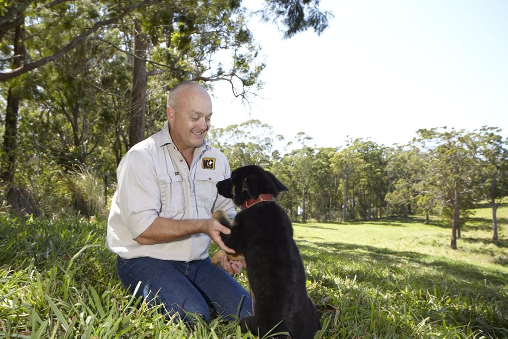 Dog trainer Scott Donald has created a DIY dog training app in response to dog attacks. More than 25 deaths from dog attacks in Australia since 2000. He fears modern dog owners mollycoddle their dogs, aren't firm and use too many treats as rewards for good behaviour. He says too many families buy performance dogs (such as cattle breeds) from breeders in an unregulated industry and aren't taught how to handle them. Photo: contributed. Dog trainer Scott Donald has created a DIY dog training app in response to dog attacks. More than 25 deaths from dog attacks in Australia since 2000. He fears modern dog owners mollycoddle their dogs, aren't firm and use too many treats as rewards for good behaviour. He says too many families buy performance dogs (such as cattle breeds) from breeders in an unregulated industry and aren't taught how to handle them. Photo: contributed.