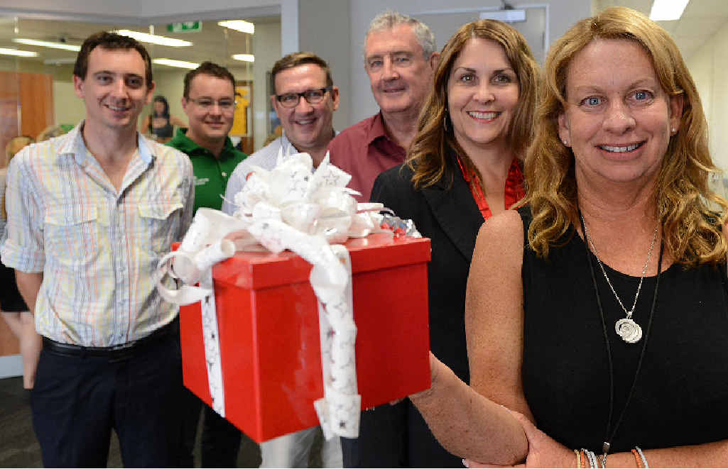 A new appeal has been launched in Gympie to help J Smith and Son employees who lost their jobs last week when the company went into liquidation. Getting behind the appeal is the Santa Fair’s Sam Johnston, Member for Gympie David Gibson, Gympie Regional Mayor Ron Dyne, BoQ manager Jellina White and Sue Manton. A new appeal has been launched in Gympie to help J Smith and Son employees who lost their jobs last week when the company went into liquidation. Getting behind the appeal is the Santa Fair’s Sam Johnston, Member for Gympie David Gibson, Gympie Regional Mayor Ron Dyne, BoQ manager Jellina White and Sue Manton.