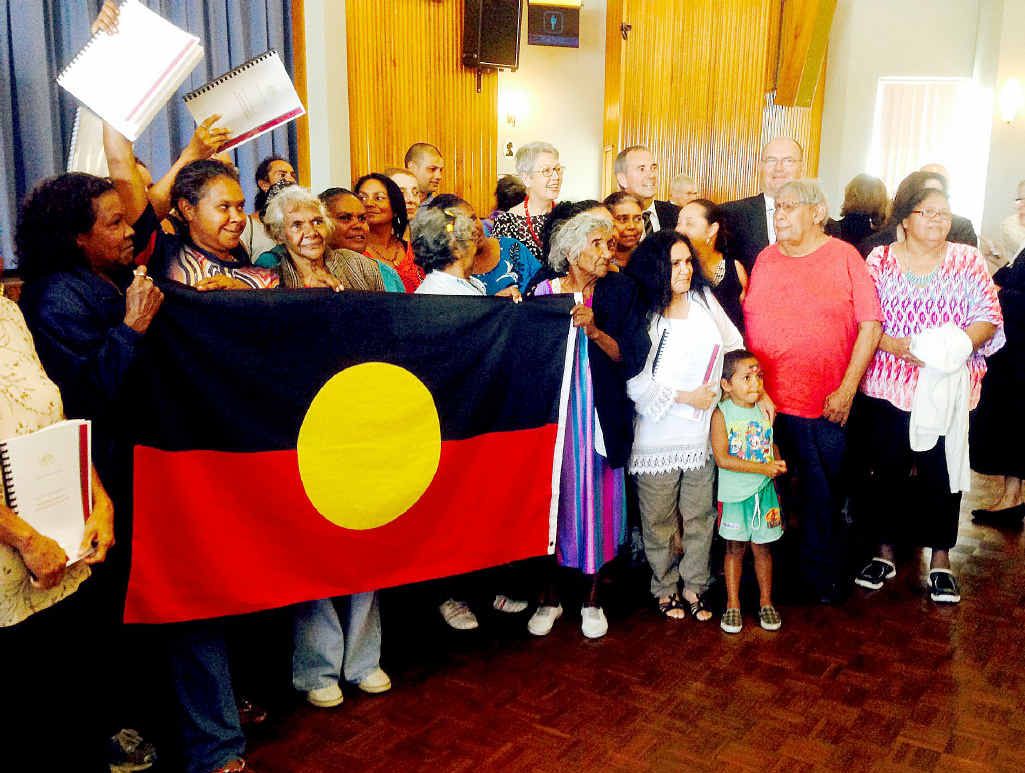 CELEBRATION: Bandjalang people at Evans Head yesterday after receiving the third and fourth native title determinations by the Federal Court of Australia in NSW’s history . CELEBRATION: Bandjalang people at Evans Head yesterday after receiving the third and fourth native title determinations by the Federal Court of Australia in NSW’s history .