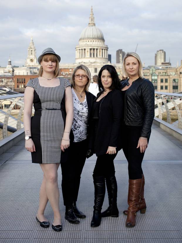 Jo, Sarah, Dawn and Holly, from Intersex UK. Jo, Sarah, Dawn and Holly, from Intersex UK.