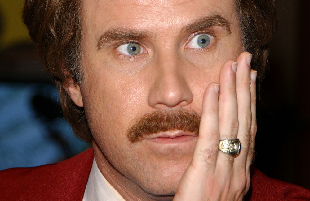 Will Ferrell as Ron Burgundy. Will Ferrell as Ron Burgundy.