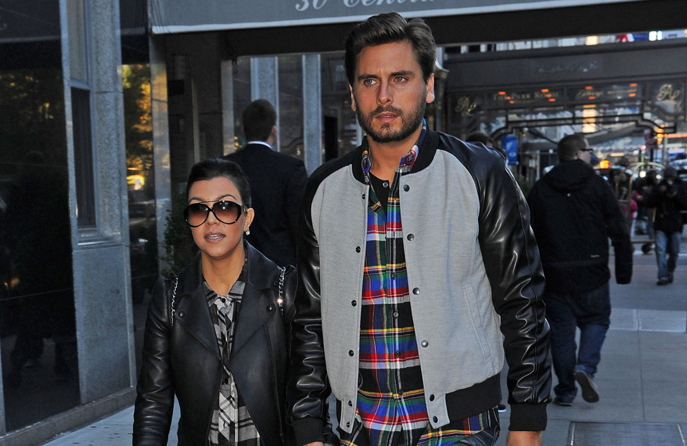 Scott Disick and Kourtney Kardashian. Scott Disick and Kourtney Kardashian.