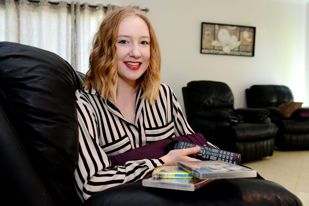 Sarah McCutcheon loves being single at 19, because she can go out whenever she wants, and watch all her favourite shows on tv whenever she likes. Photo Sharyn O'Neill / The Morning Bulletin Sarah McCutcheon loves being single at 19, because she can go out whenever she wants, and watch all her favourite shows on tv whenever she likes. Photo Sharyn O'Neill / The Morning Bulletin