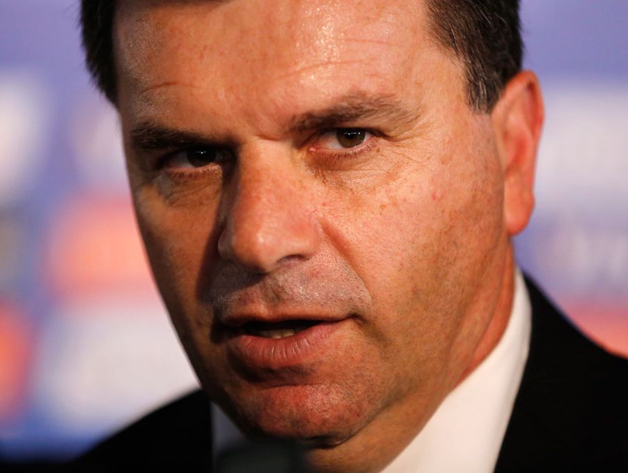 Australia head coach Ange Postecoglou. Photo AAP Image. Australia head coach Ange Postecoglou. Photo AAP Image.