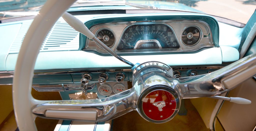 1964 EH Holden Premier - detail. Photo: Chris Ison / The Morning Bulletin 1964 EH Holden Premier - detail. Photo: Chris Ison / The Morning Bulletin