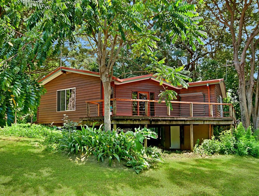 The Most affordable accommodation available through Byron Bay Accom this Christmas/New Year is the Figtree cottage at $1750 at New Year (7 night stay).
