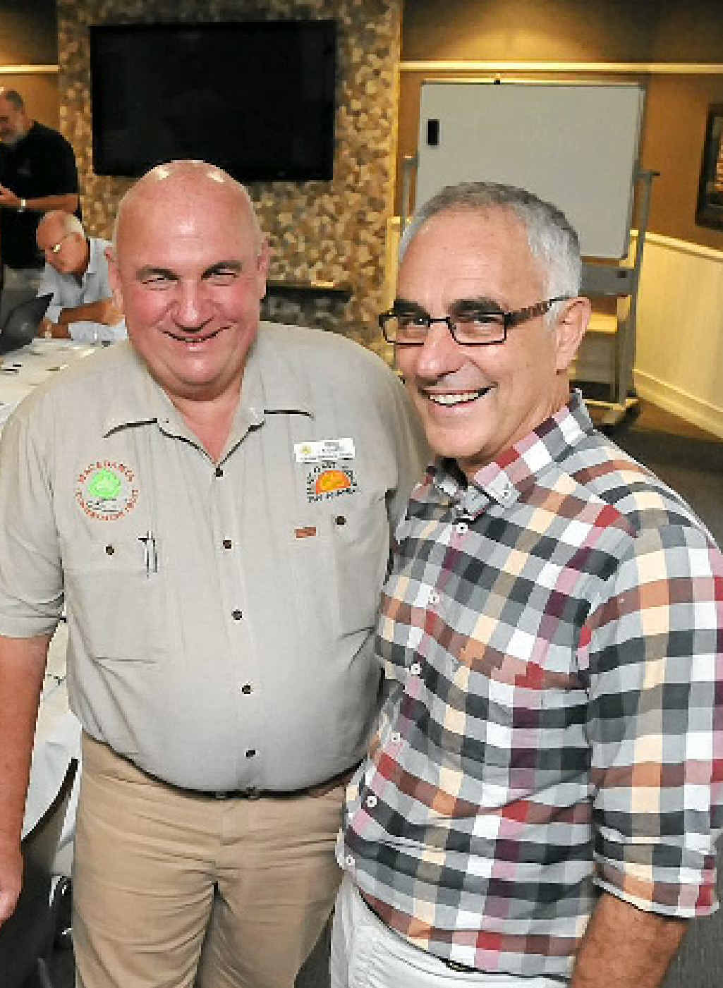 Brice Kaddatz and Jolyan Burnett say a new trade agreement is good news for growers. Brice Kaddatz and Jolyan Burnett say a new trade agreement is good news for growers.