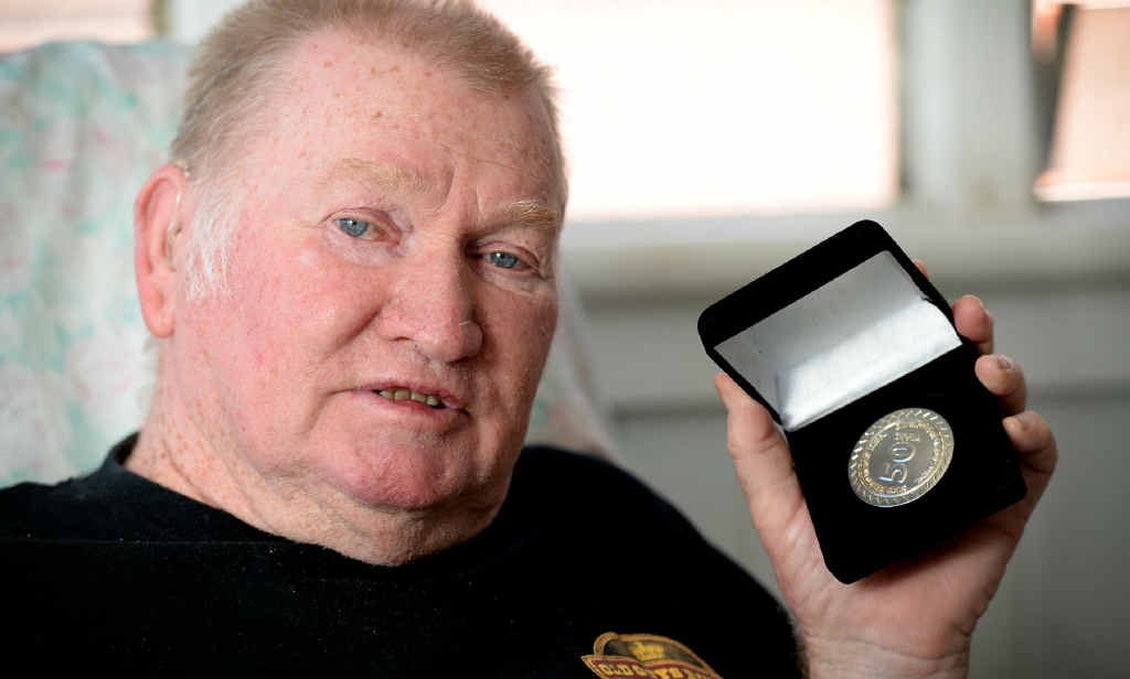 LIVING LIFE: Doug Simpson with his award for living with type 1 diabetes for 50 years. LIVING LIFE: Doug Simpson with his award for living with type 1 diabetes for 50 years.