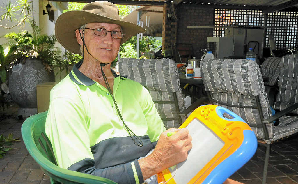 TREASURED MEMORIES STOLEN: Allan Dean wants thieves to give his life story back. TREASURED MEMORIES STOLEN: Allan Dean wants thieves to give his life story back.