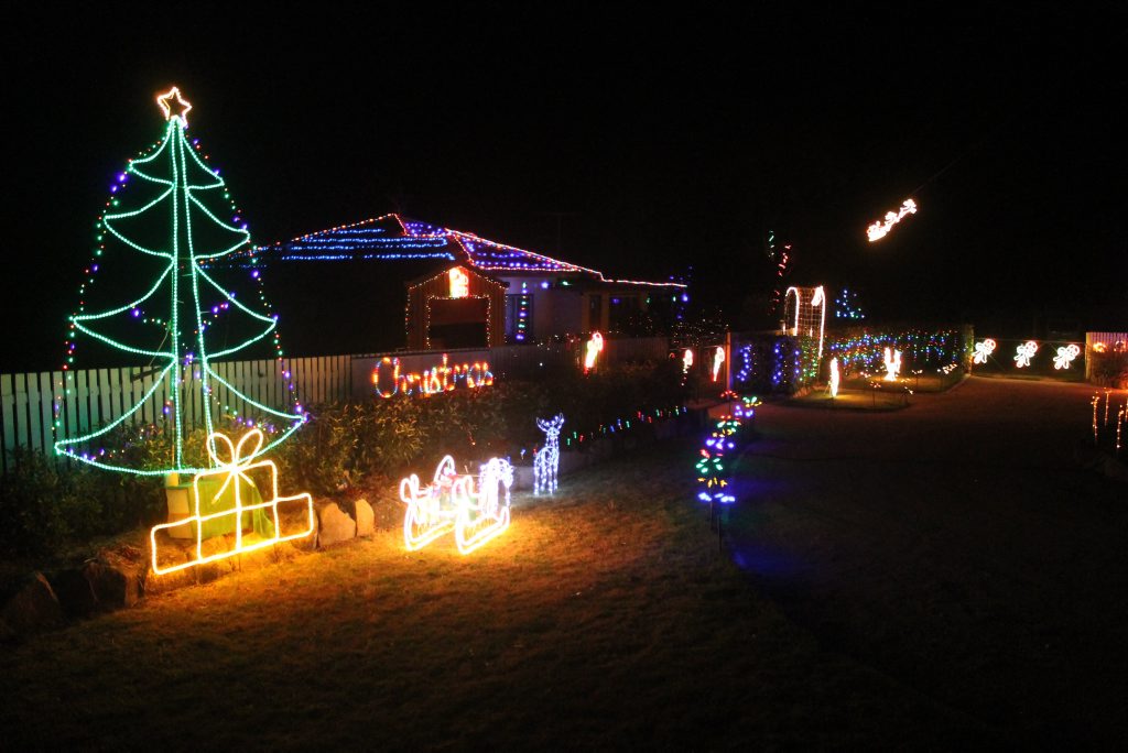 LIGHTING THE NIGHT: Entries will soon close for the Christmas Lights Competition. LIGHTING THE NIGHT: Entries will soon close for the Christmas Lights Competition.