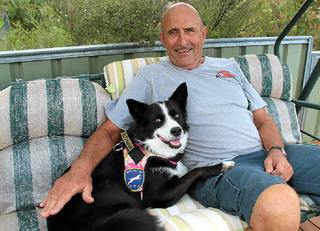 Vietnam veteran Johno Felton is taking part in new program aimed at helping veterans deal with combat stress.