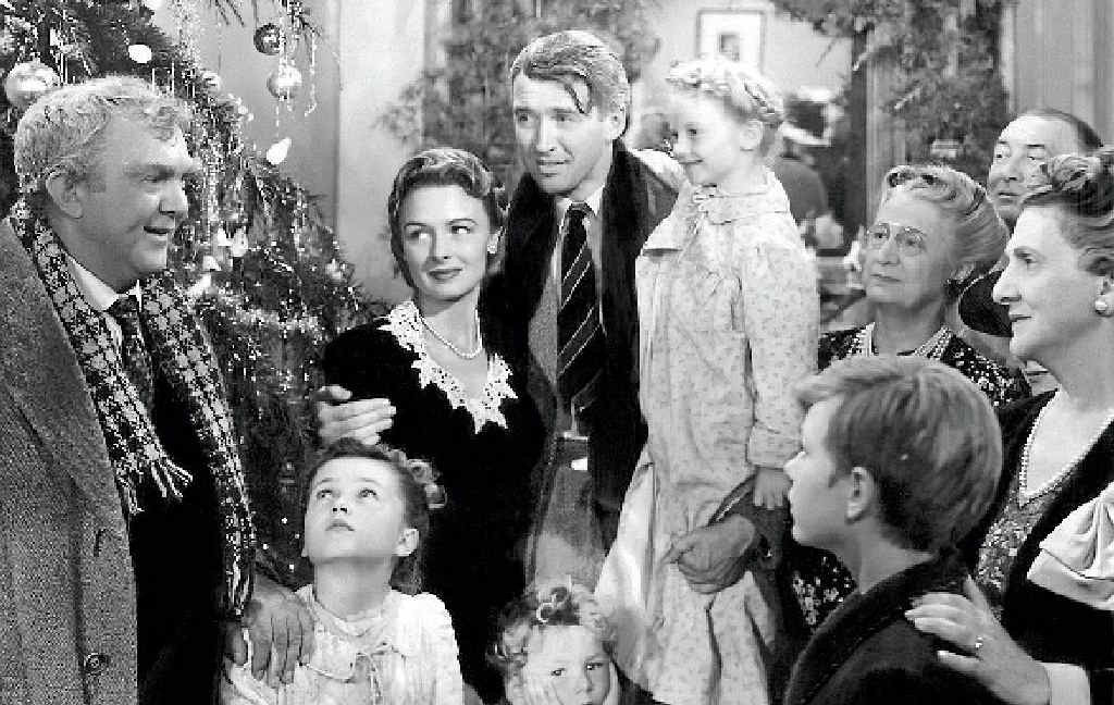 TEAR-JERKER: James Stewart stars in the classic It’s a Wonderful Life. TEAR-JERKER: James Stewart stars in the classic It’s a Wonderful Life.