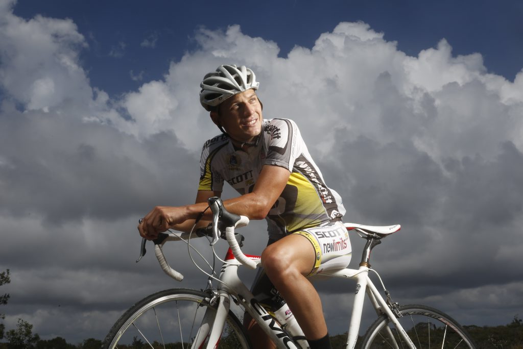 BACK HOME: Endurance mountain bike rider Morgan Pilley takes some time out from road training around his home town of Yamba. Pilley is back after a successful 2013 campaign, and is helping design two big races for next year. Photo: Adam Hourigan BACK HOME: Endurance mountain bike rider Morgan Pilley takes some time out from road training around his home town of Yamba. Pilley is back after a successful 2013 campaign, and is helping design two big races for next year. Photo: Adam Hourigan