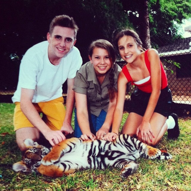 Bindi Irwin and Bailey 'Bazz' Lancaster. Bindi Irwin and Bailey 'Bazz' Lancaster.