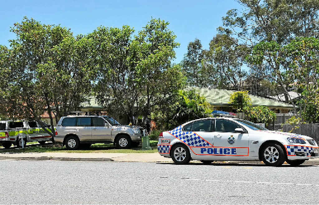 Detectives are investigating an armed robbery at a Boles St, Gladstone address in broad daylight on Monday morning. Detectives are investigating an armed robbery at a Boles St, Gladstone address in broad daylight on Monday morning.
