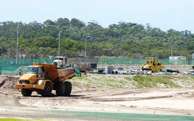 Construction at Casuarina is on track. Construction at Casuarina is on track.