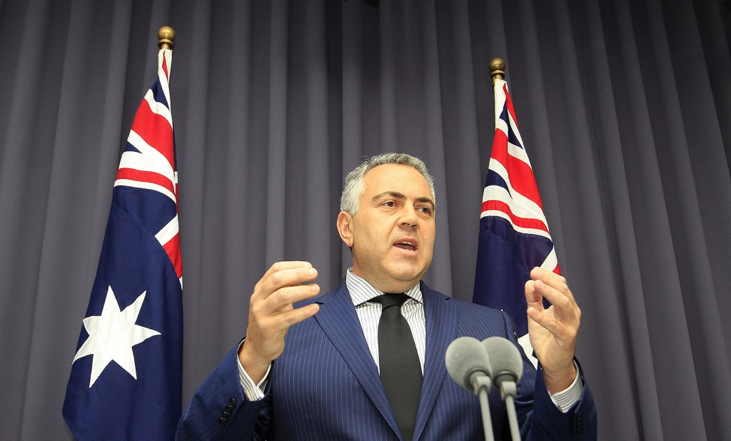 Treasurer Joe Hockey Treasurer Joe Hockey