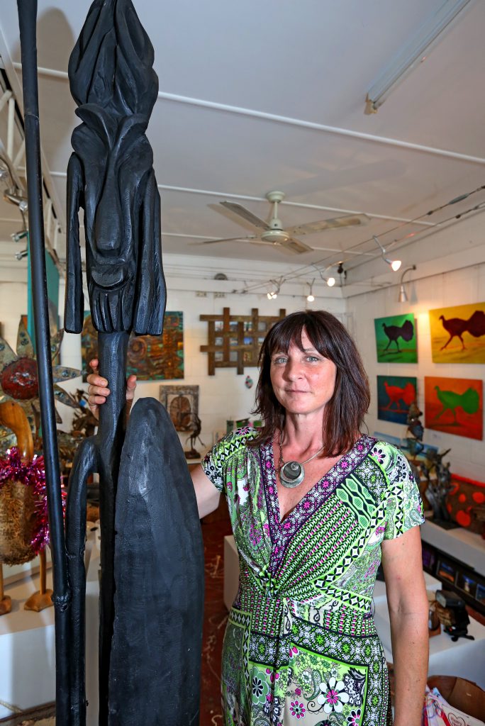 Andrea McKay at the Sheoak Shack in Fingal. 