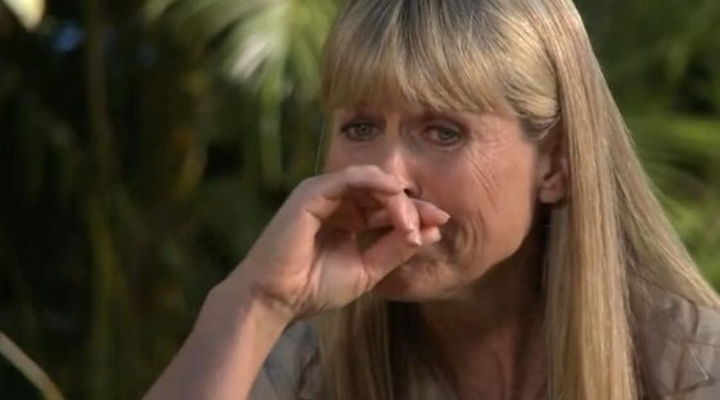 Australia Zoo owner Terri Irwin breaks down talking about Steve during an interview on The Bottom Line. Australia Zoo owner Terri Irwin breaks down talking about Steve during an interview on The Bottom Line.