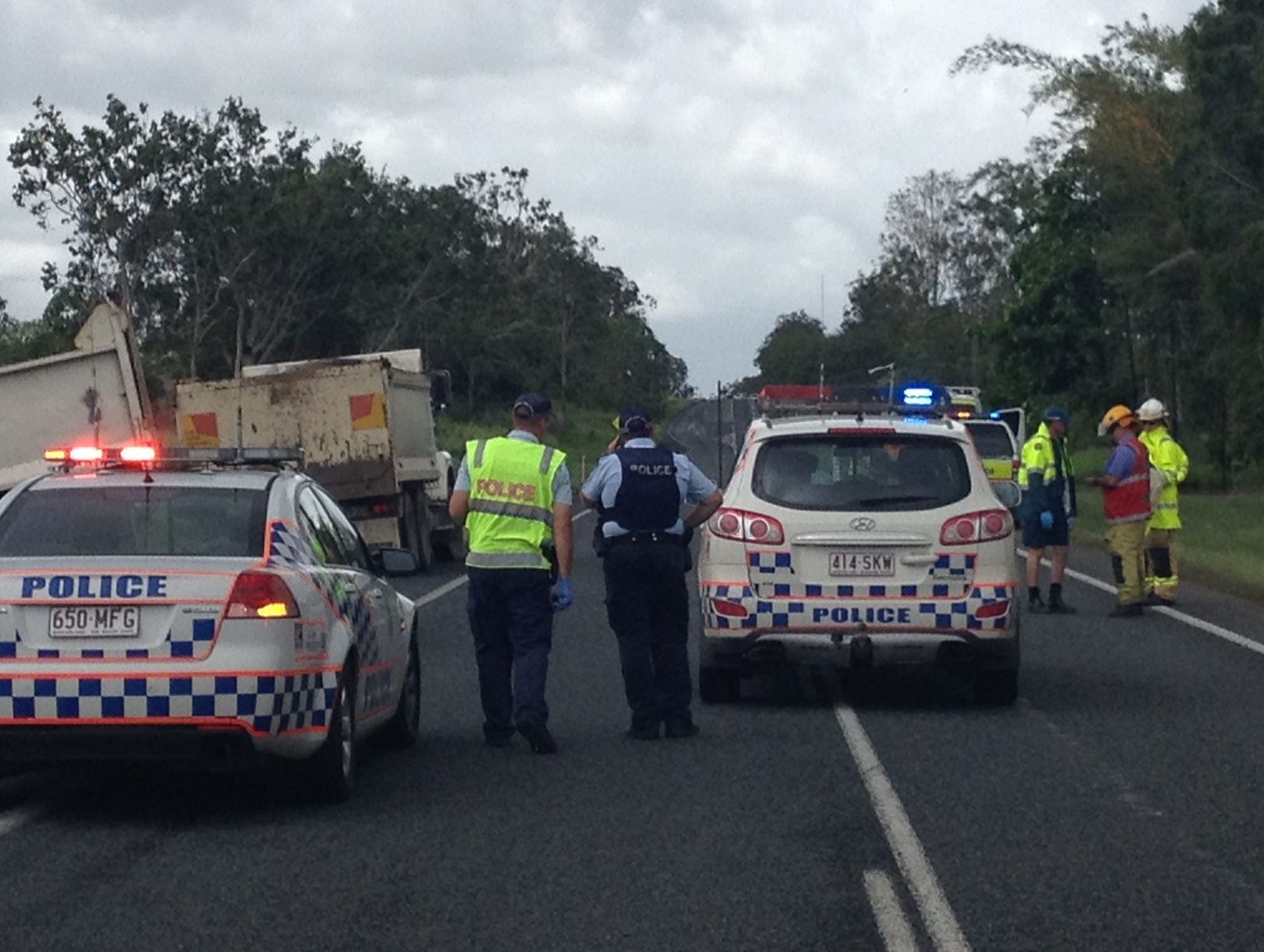 Motorbike rider killed following crash near Mackay. Motorbike rider killed following crash near Mackay.