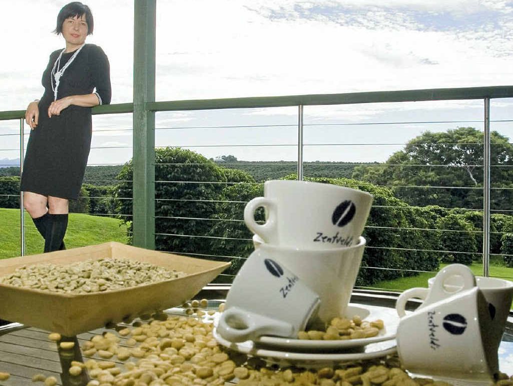 NICHE MARKET: Master roaster and pioneer coffee grower Rebecca Zentveld helped create espresso flavours from North Coast Arabica beans. NICHE MARKET: Master roaster and pioneer coffee grower Rebecca Zentveld helped create espresso flavours from North Coast Arabica beans.
