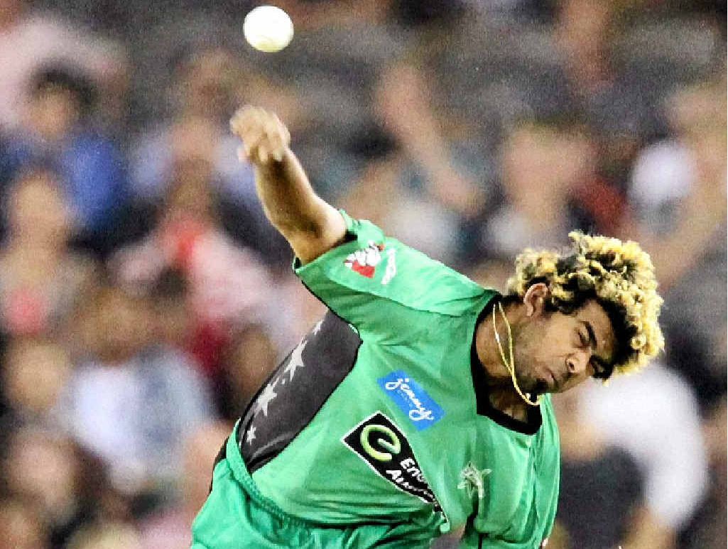STAR OUT: Lasith Malinga will be absent for the Melbourne Stars’ first two games of the Big Bash League as he is on international duty with Sri Lanka. STAR OUT: Lasith Malinga will be absent for the Melbourne Stars’ first two games of the Big Bash League as he is on international duty with Sri Lanka.