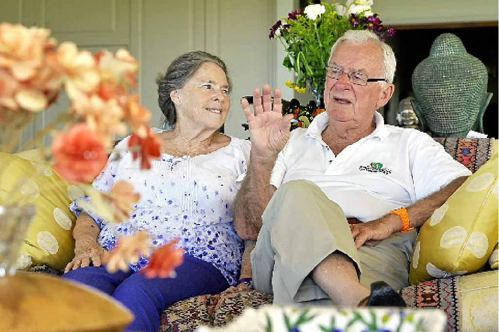 QUIETER LIFE: Bill Hayden with his wife Dallas at their home near Ipswich. Hayden was the 21st Governor-General of Australia from 1989 to 1996. QUIETER LIFE: Bill Hayden with his wife Dallas at their home near Ipswich. Hayden was the 21st Governor-General of Australia from 1989 to 1996.