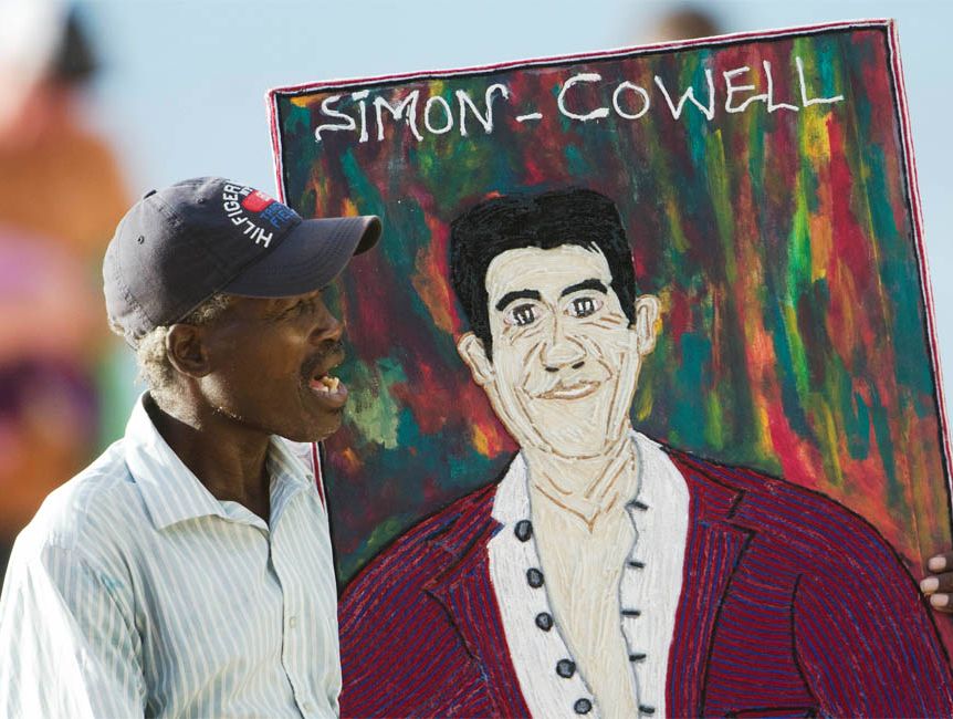 Simon Cowell's new picture.