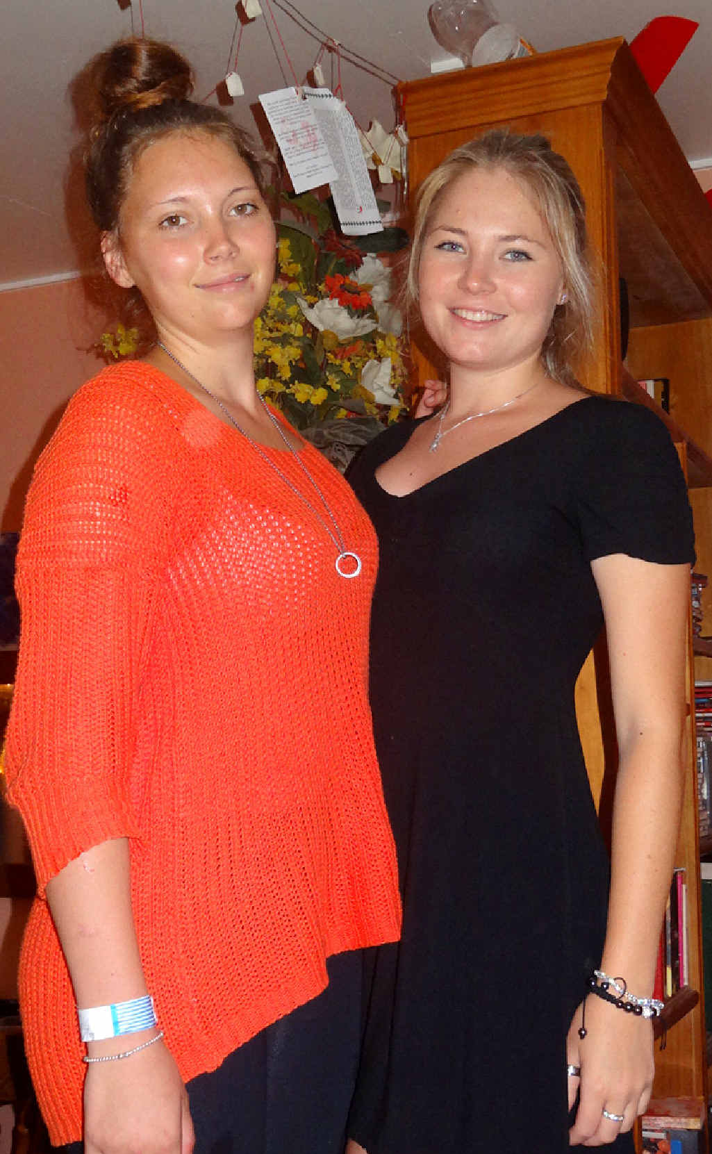 Kym and Skye Krobath are preparing for their trip to Kenya. Kym and Skye Krobath are preparing for their trip to Kenya.