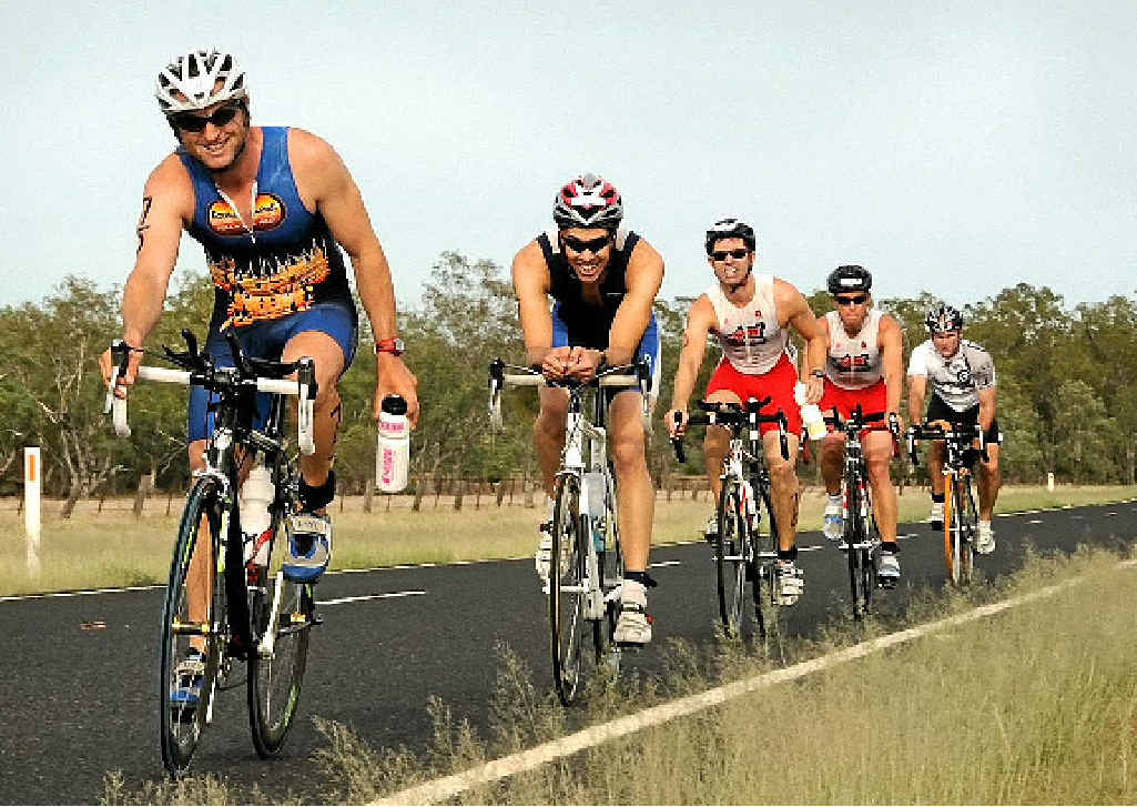 HELL ON THE HIGHWAY: Competitors are gearing up to tackle the Barwon Hwy during February’s Hell of the West triathlon in Goondiwindi. HELL ON THE HIGHWAY: Competitors are gearing up to tackle the Barwon Hwy during February’s Hell of the West triathlon in Goondiwindi.