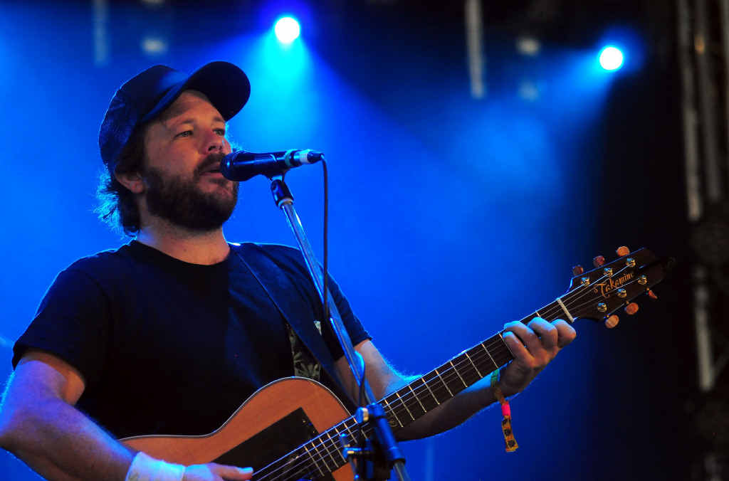Tom Busby of Rockhampton duo Busby Marou gets The Grande rocking. Tom Busby of Rockhampton duo Busby Marou gets The Grande rocking.