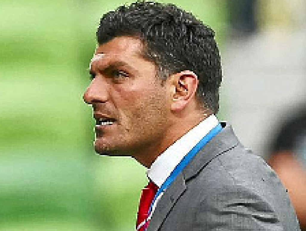 TERMINATED: Melbourne Heart coach John Aloisi. TERMINATED: Melbourne Heart coach John Aloisi.