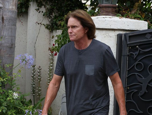 Bruce Jenner grows a ponytail Bruce Jenner grows a ponytail