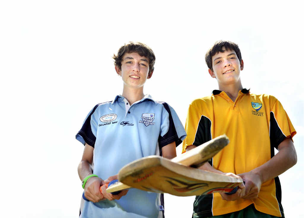 NORTH COAST HONOURS: Ballina cricketer Stuart Frost (right) and teammate Jacob Wood are among the FNC representatives at this year’s Bradman Cup. NORTH COAST HONOURS: Ballina cricketer Stuart Frost (right) and teammate Jacob Wood are among the FNC representatives at this year’s Bradman Cup.