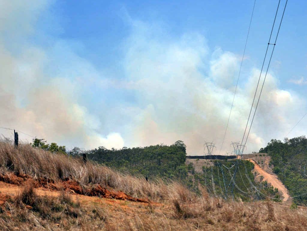Four rural fire crews attended a large bushfire at Iveragh on Tuesday, getting the fire under control and back-burning. Four rural fire crews attended a large bushfire at Iveragh on Tuesday, getting the fire under control and back-burning.