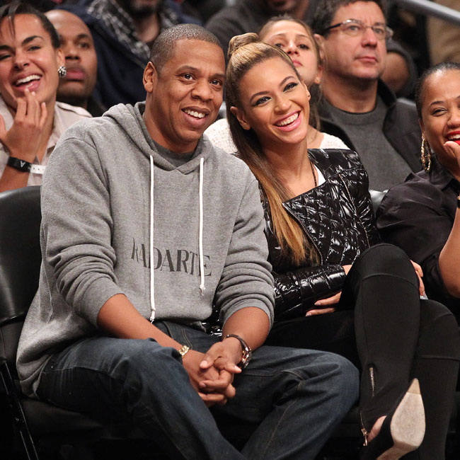 Beyoncé and Jay Z. Beyoncé and Jay Z.