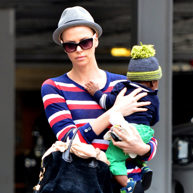 Monster star Charlize Theron says she would like her son to have a brother or a sister. Monster star Charlize Theron says she would like her son to have a brother or a sister.