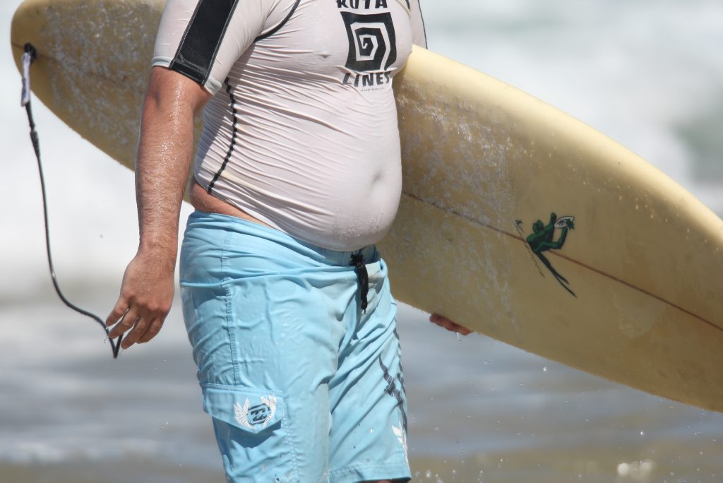 There's a lot more involved than just beer when it comes to a beer belly. There's a lot more involved than just beer when it comes to a beer belly.